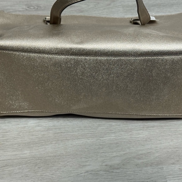 Coach Metallic Gold Tote Bag NWT - Picture 4 of 5